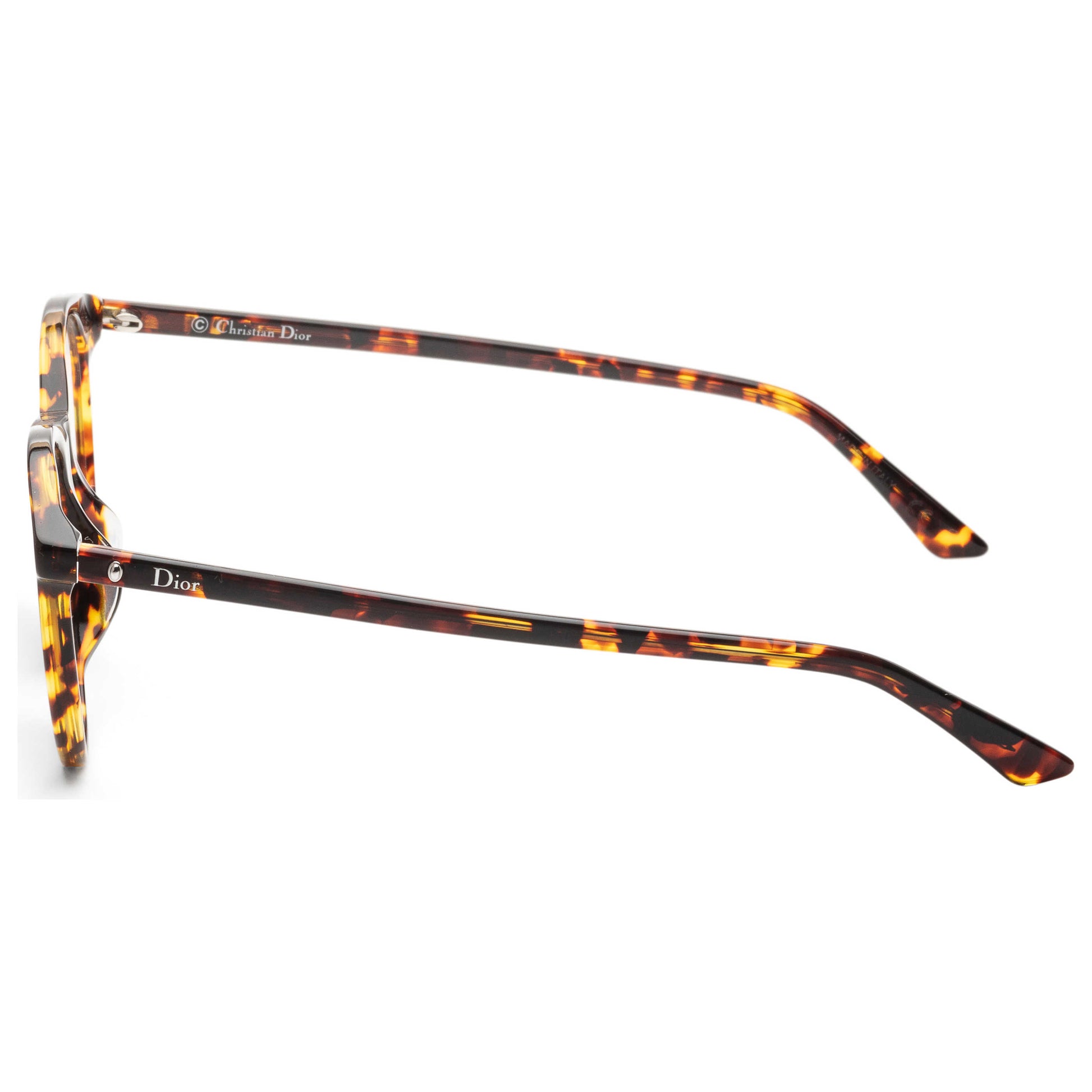 Left view of Christian Dior Montaigne Women's Opticals MONTAIG53F-0P65-50-18