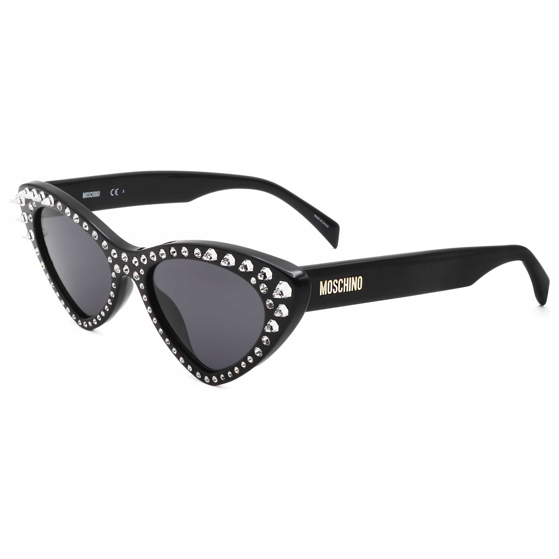 Front view of Moschino Women's Sunglasses MOS006-S-STR-807-52