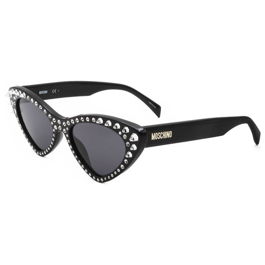 Front view of Moschino Women's Sunglasses MOS006-S-STR-807-52