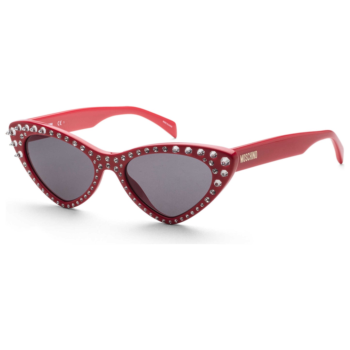 Front view of Moschino Women's Sunglasses MOS006-S-STR-C9A-52