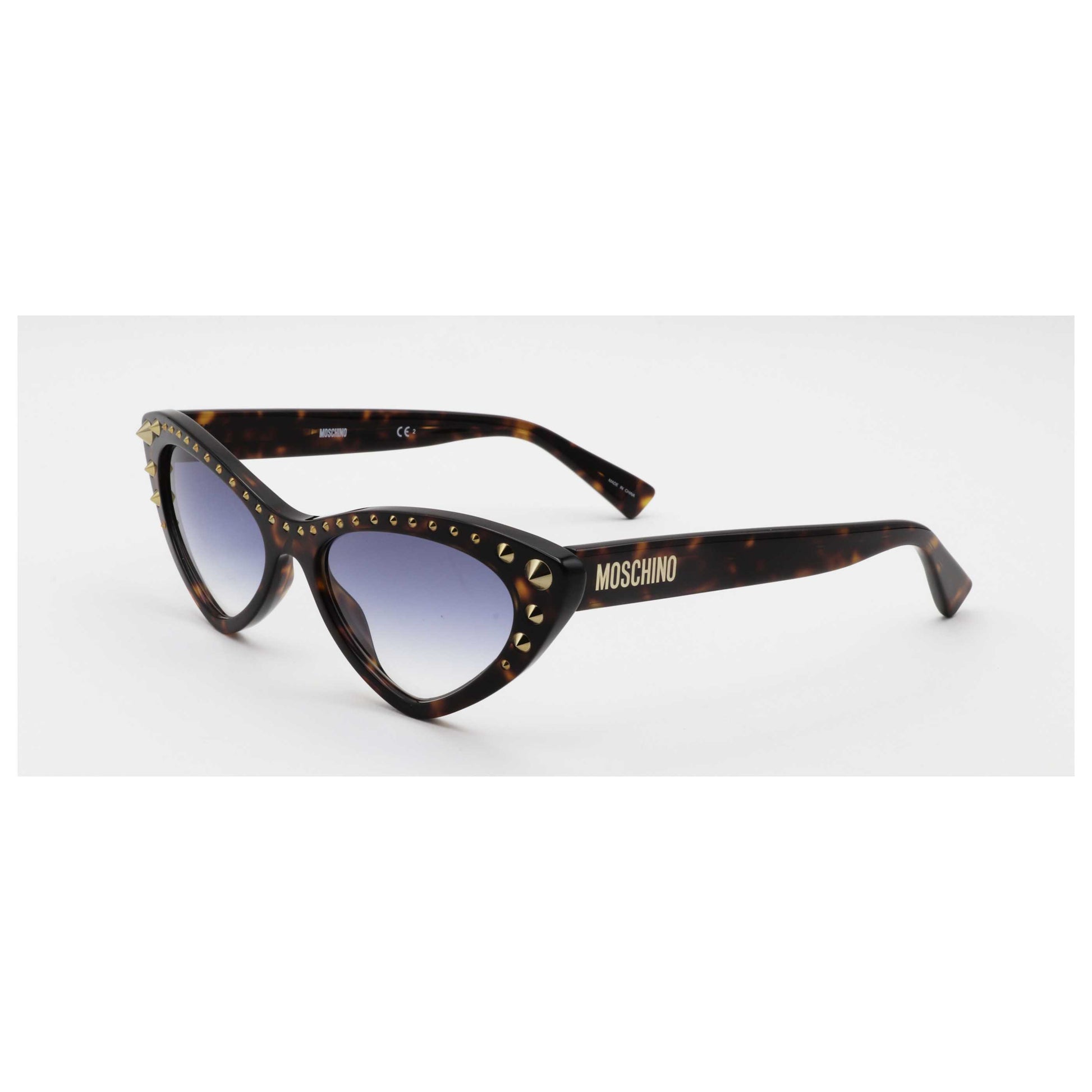 Front view of Moschino Women's Sunglasses MOS093-S-086-53