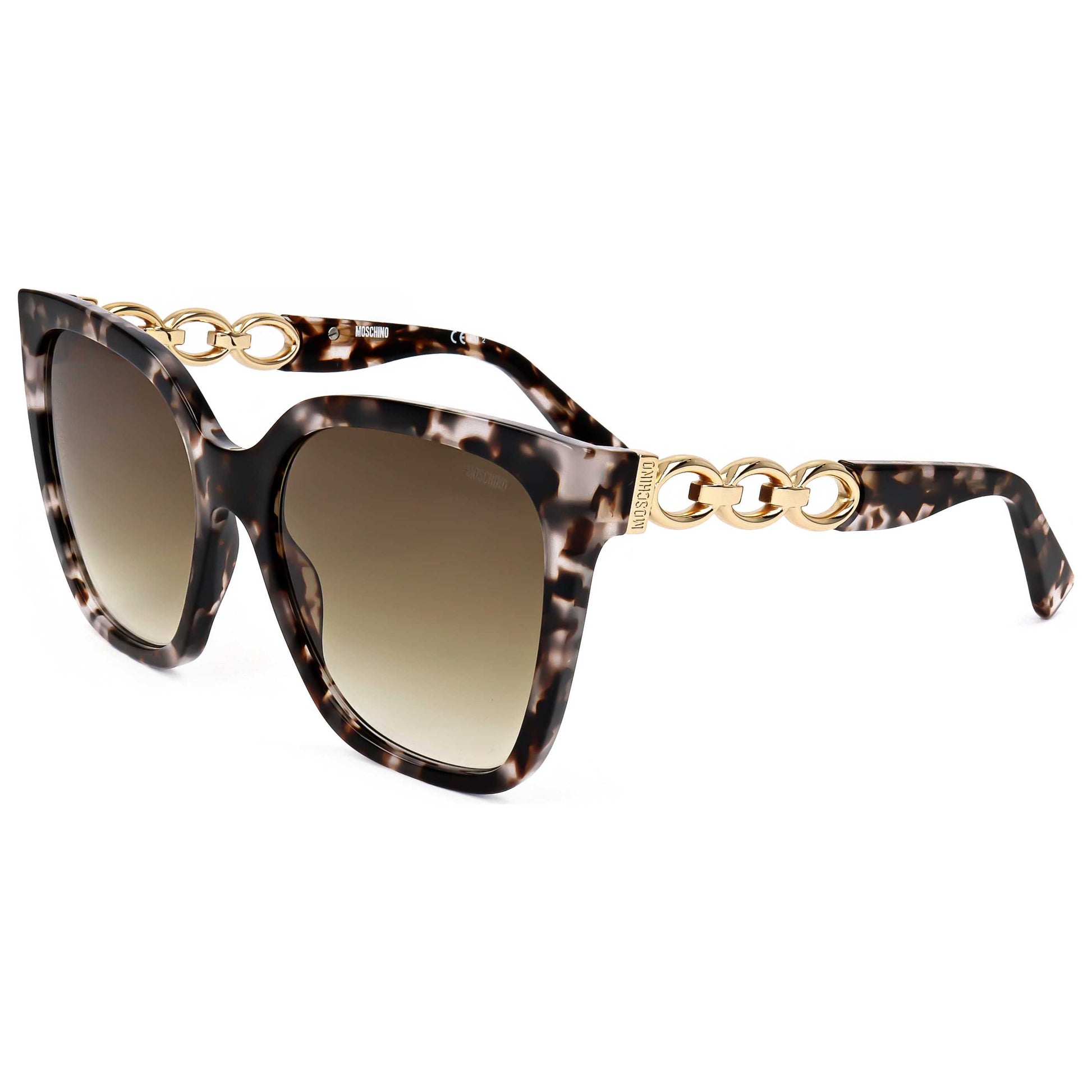 Front view of Moschino Women's Sunglasses MOS098-S-HT8-55