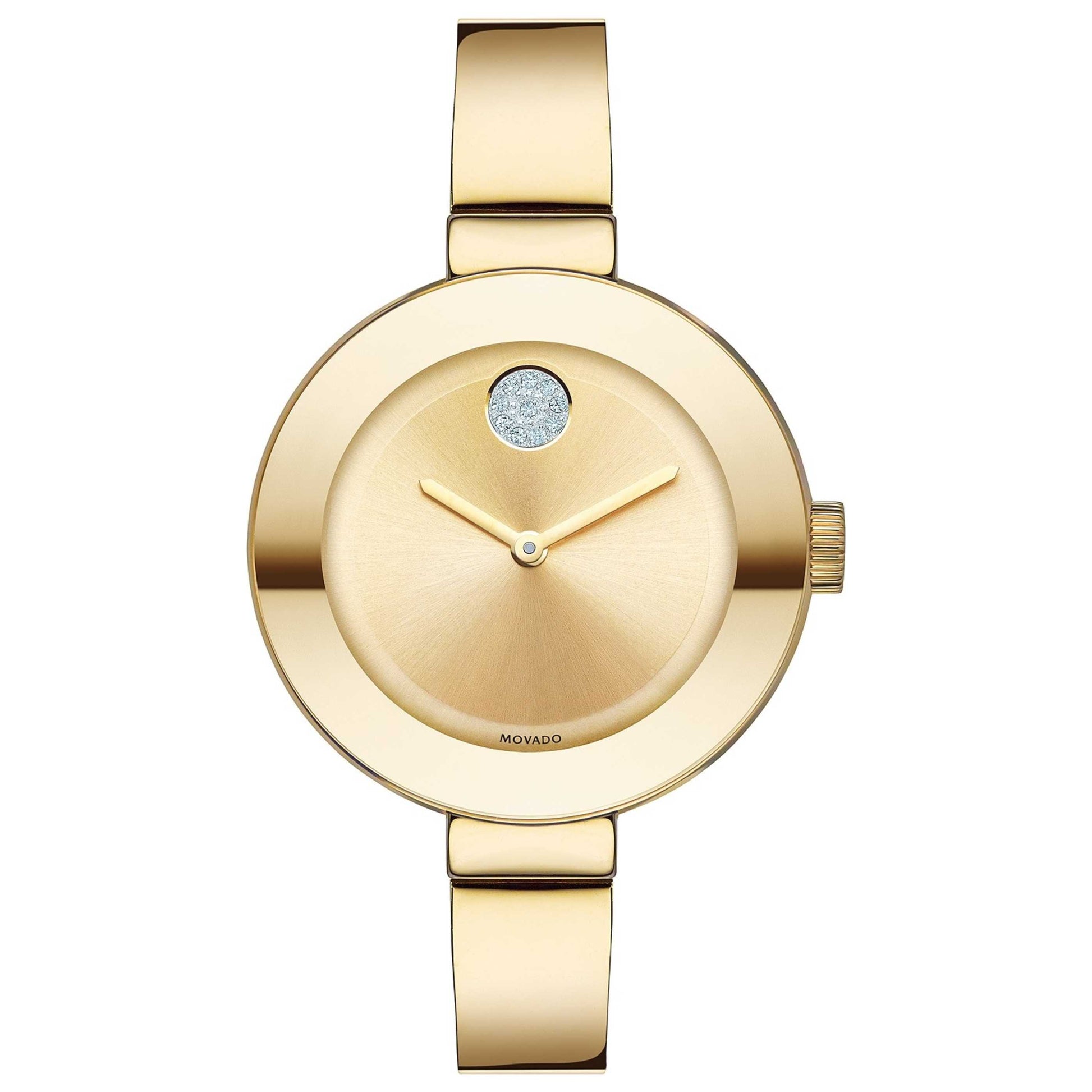 Front view of Movado Bold Women's Quartz Watch MOVADO-3600201