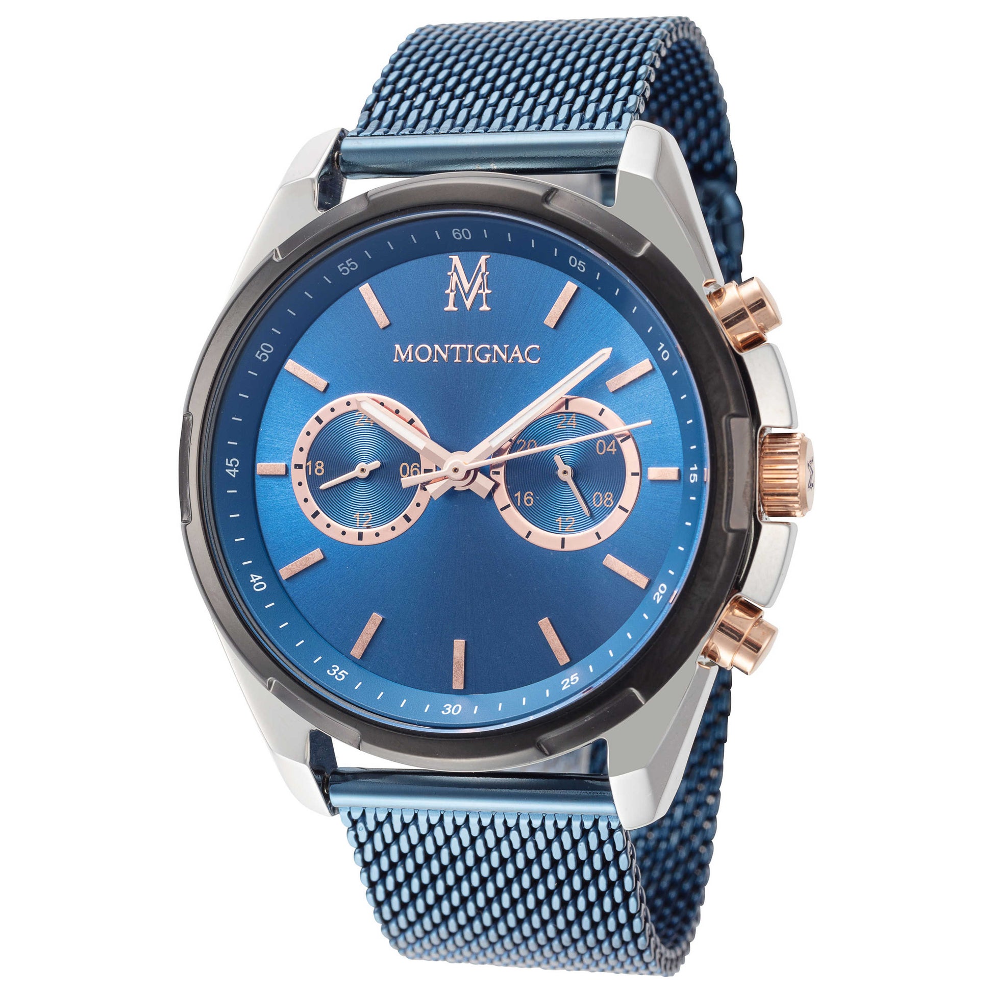 Front view of Montignac Classic Men's Quartz Watch MOW146