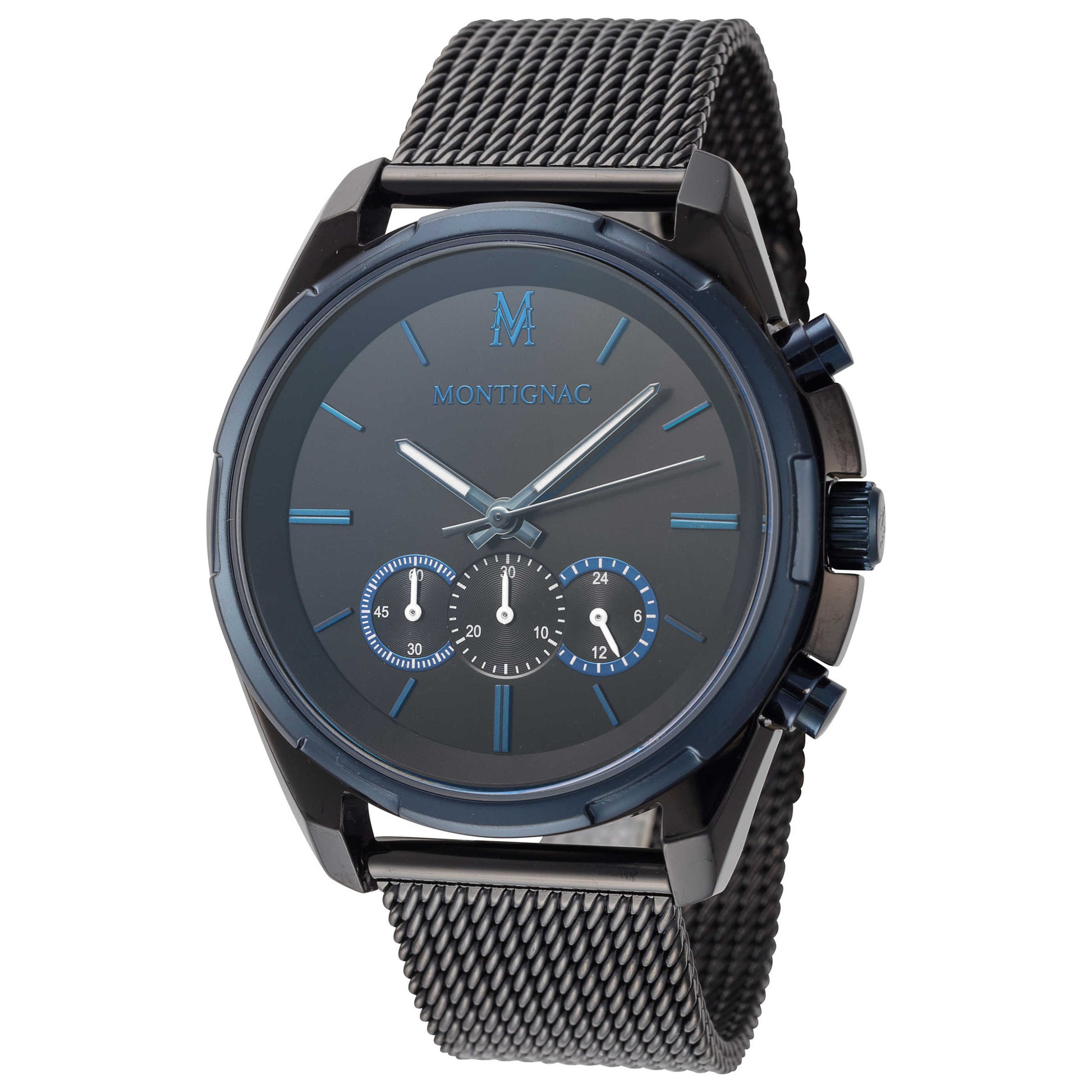 Front view of Montignac Classic Men's Quartz Watch MOW151