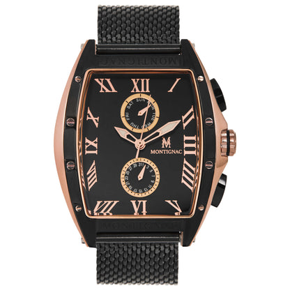Front view of Montignac Classic Men's Quartz Watch MOW203