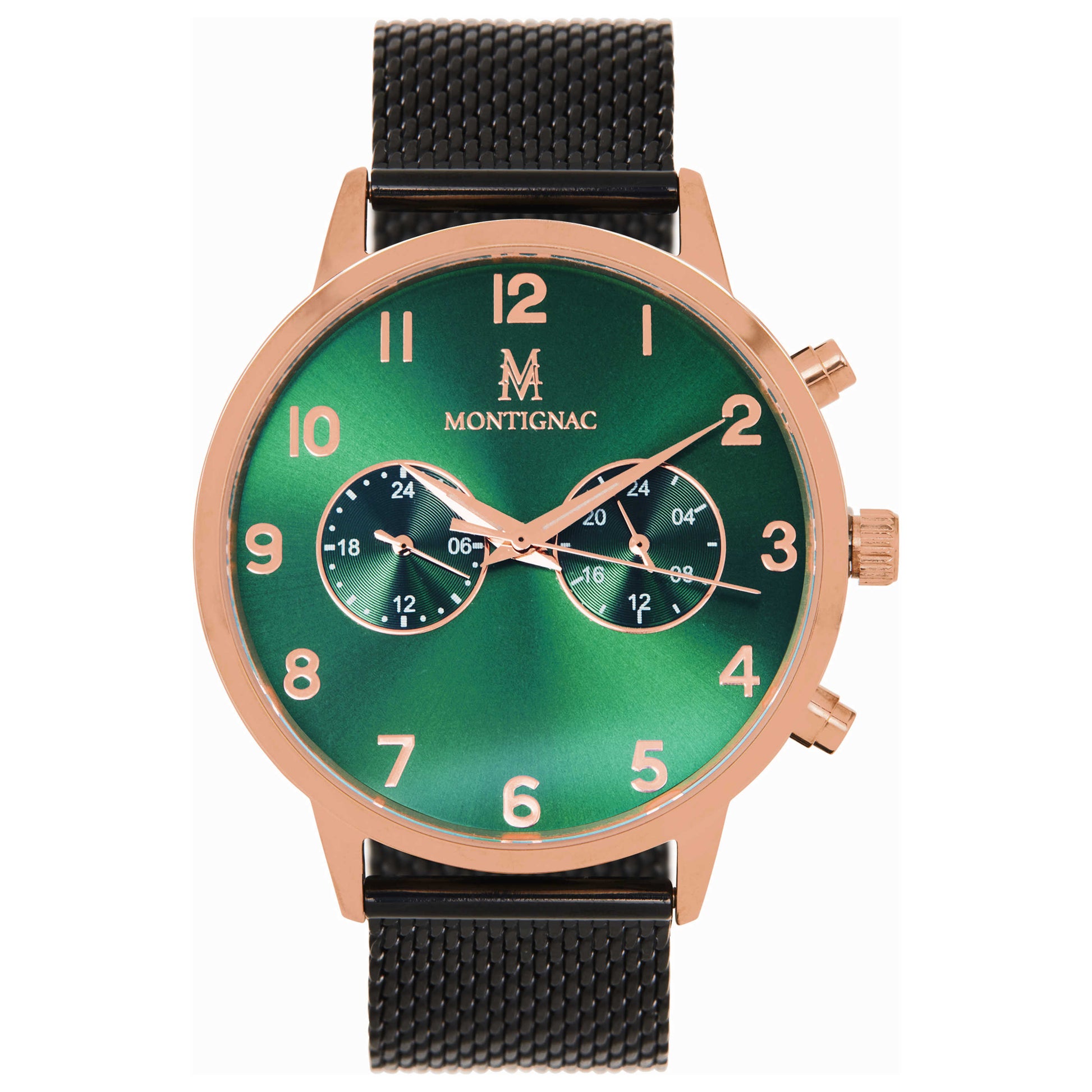 Front view of Montignac Classic Men's Quartz Watch MOW211