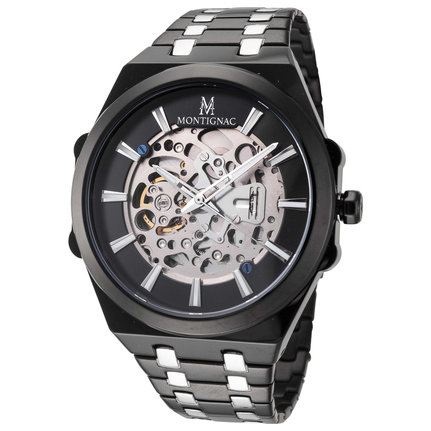 Front view of Montignac Classic Men's Automatic Watch MOW417