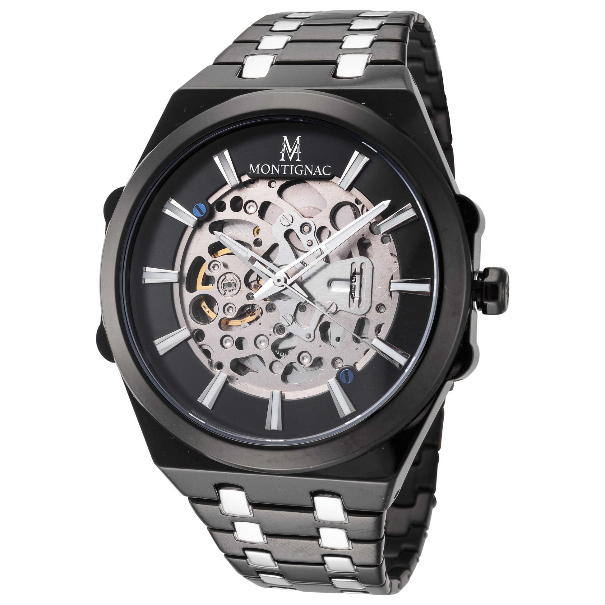 Front view of Montignac Classic Men's Automatic Watch MOW417