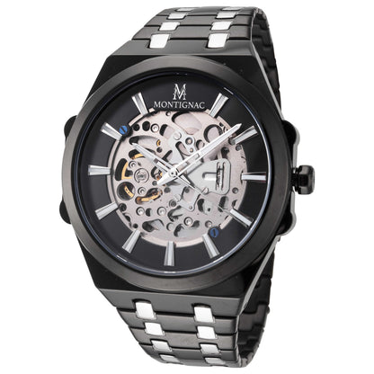 Front view of Montignac Classic Men's Automatic Watch MOW417