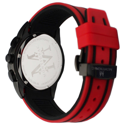 Back view of Montignac Classic Men's Quartz Watch MOW500