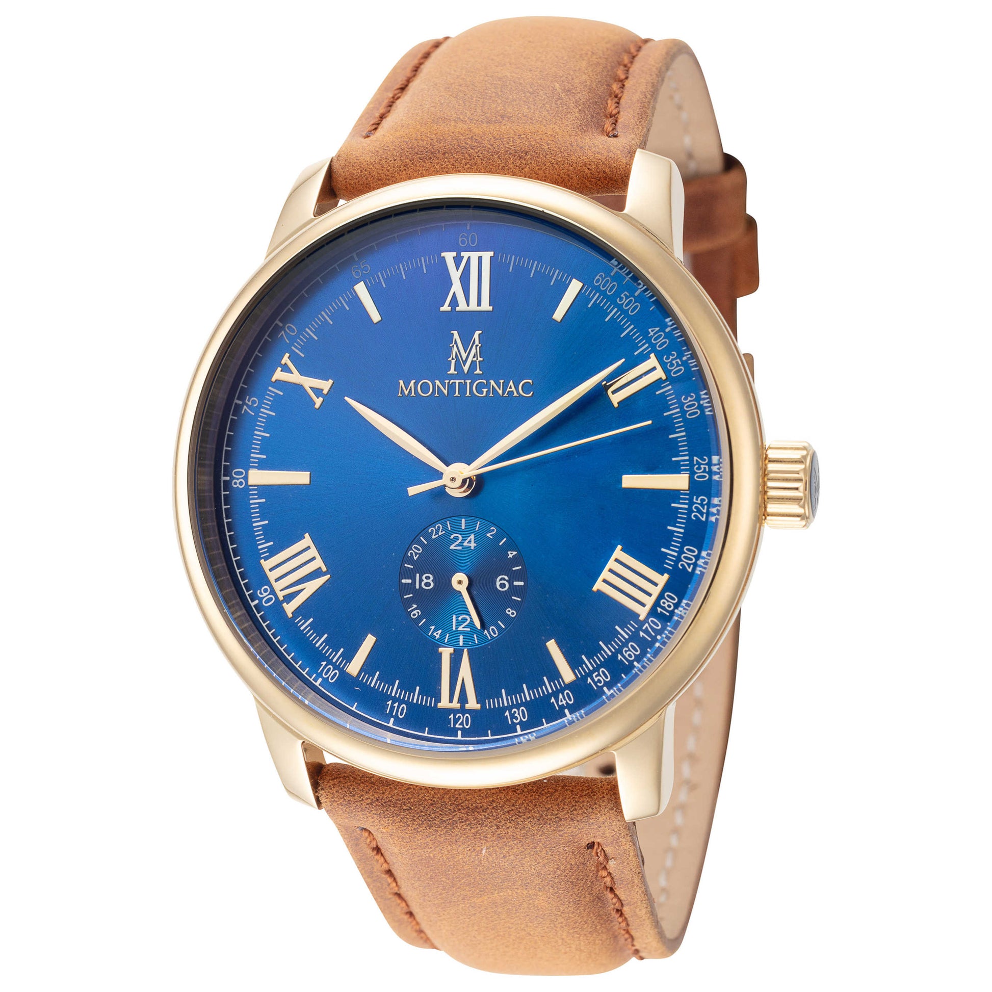 Front view of Montignac Classic Men's Quartz Watch MOW510
