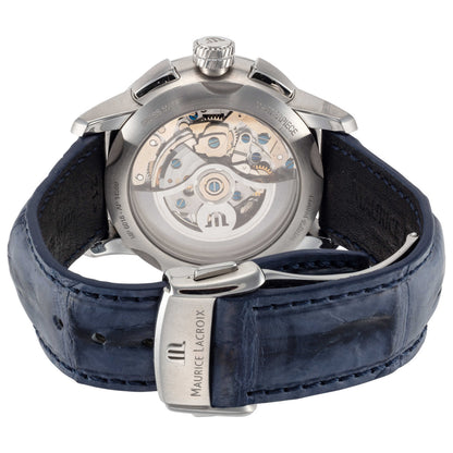 Back view of Maurice Lacroix Masterpiece Men's Automatic Watch MP6018-SS001-12E