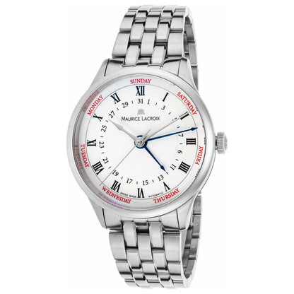 Front view of Maurice Lacroix Masterpiece Men's Automatic Watch MP6507-SS002-112-1