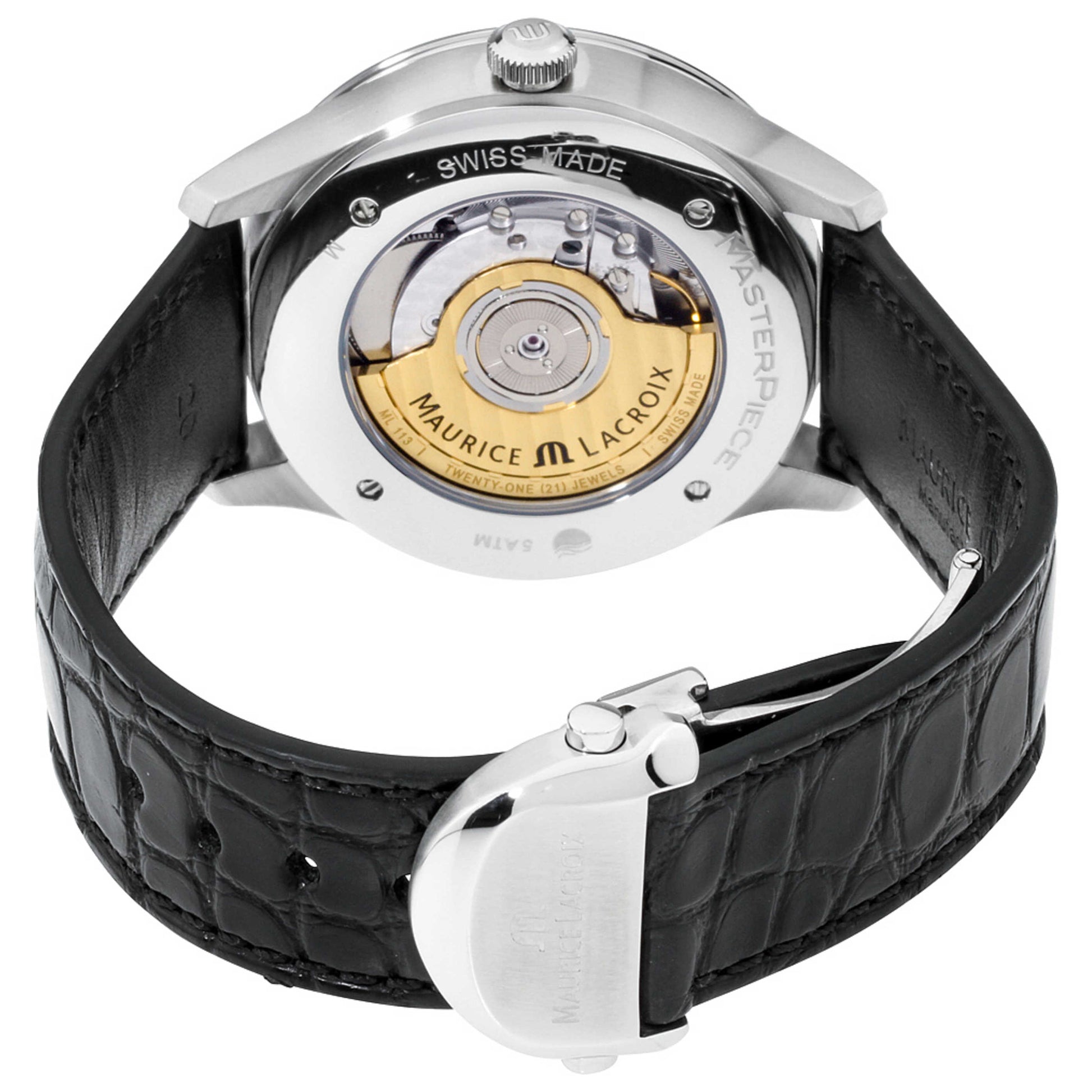 Maurice Lacroix Masterpiece Reserve de Marche Men's Automatic Watch MP6807-SS001-112-1 - Image #3