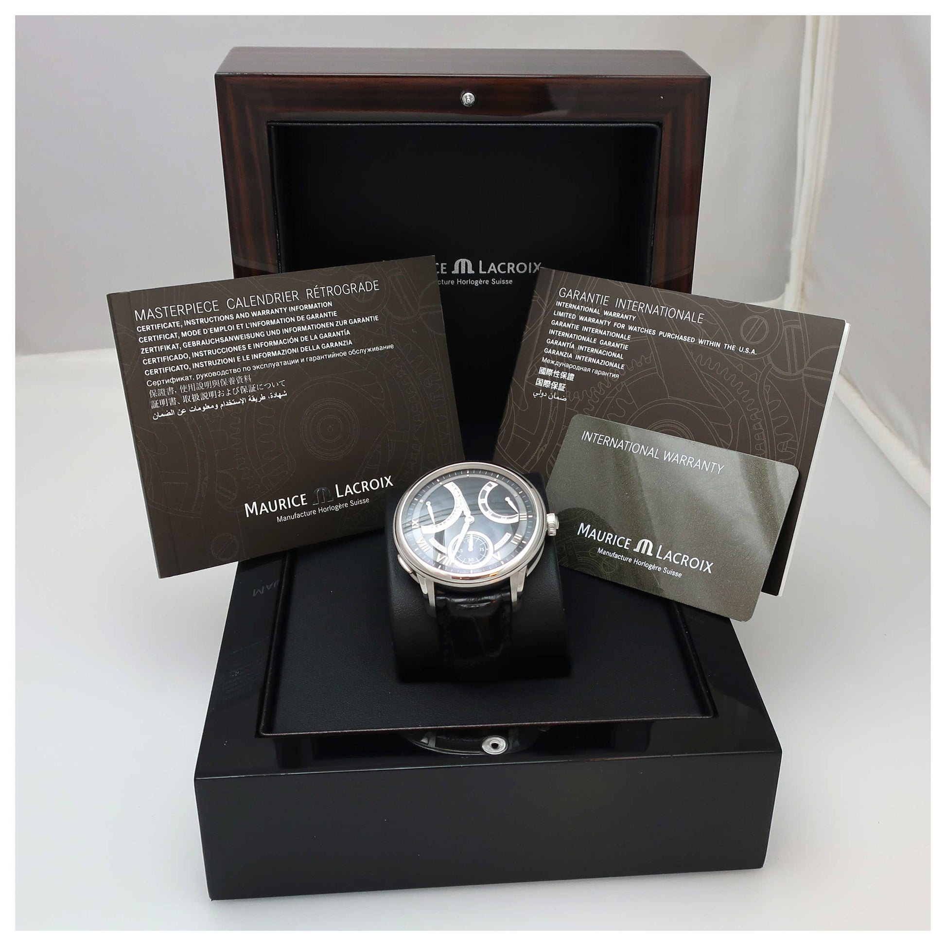 Maurice Lacroix Masterpiece Men's Manual-Wind Watch MP7268-SS001-310-SD - Image #6