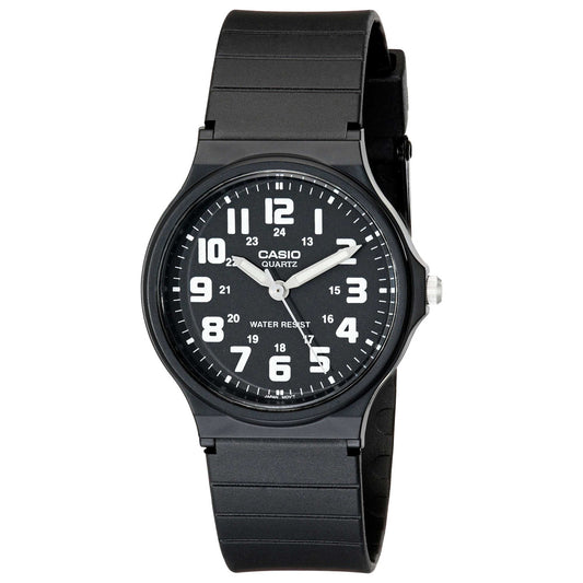 Front view of Casio Casual Unisex Quartz Watch MQ-71-1BCF
