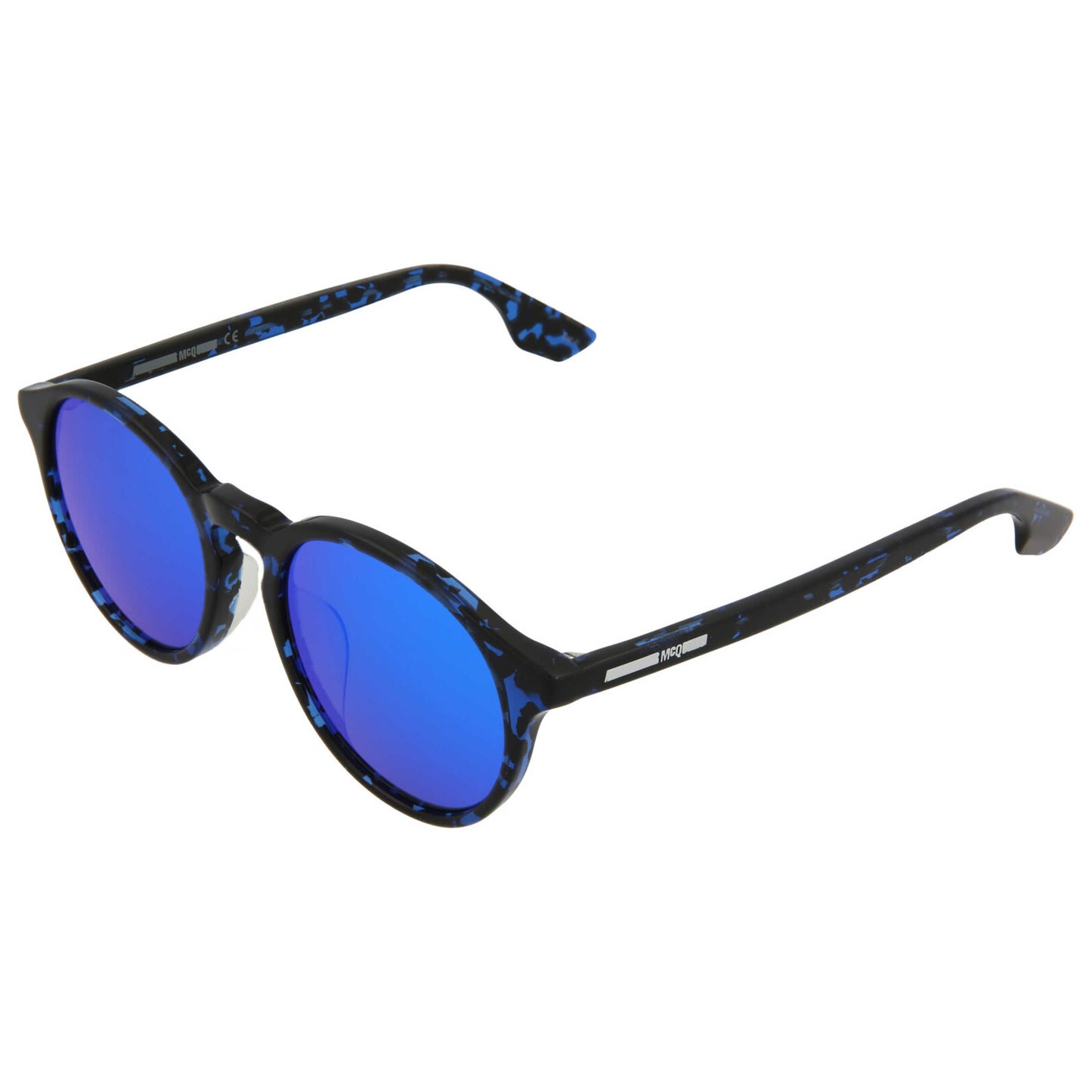 Front view of Alexander McQueen Core Unisex Sunglasses MQ0039SA-30000660-004
