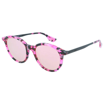 Front view of Alexander McQueen Core Unisex Sunglasses MQ0069S-30001284-006