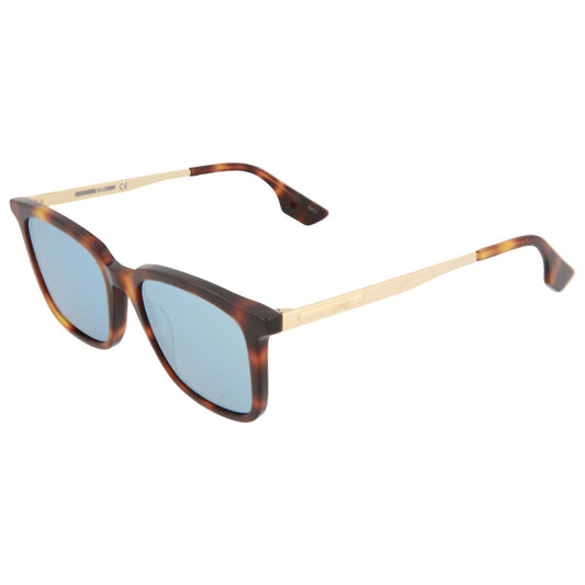 Front view of Alexander McQueen Core Unisex Sunglasses MQ0070S-30001286-002