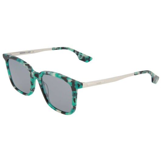 Front view of Alexander McQueen Core Unisex Sunglasses MQ0070S-30001286-003