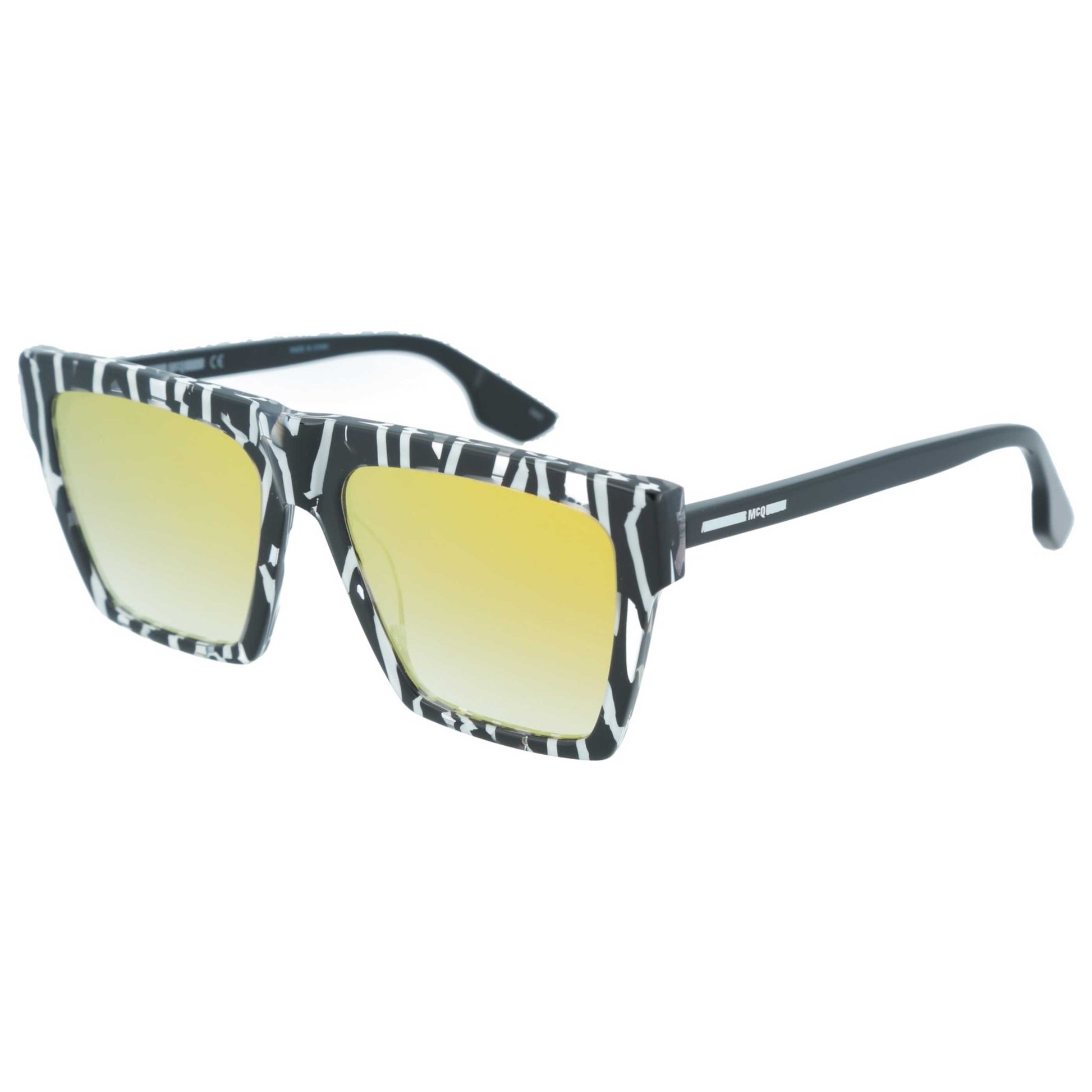 Front view of Alexander McQueen McQ Men's Sunglasses MQ0073S-30001292-003