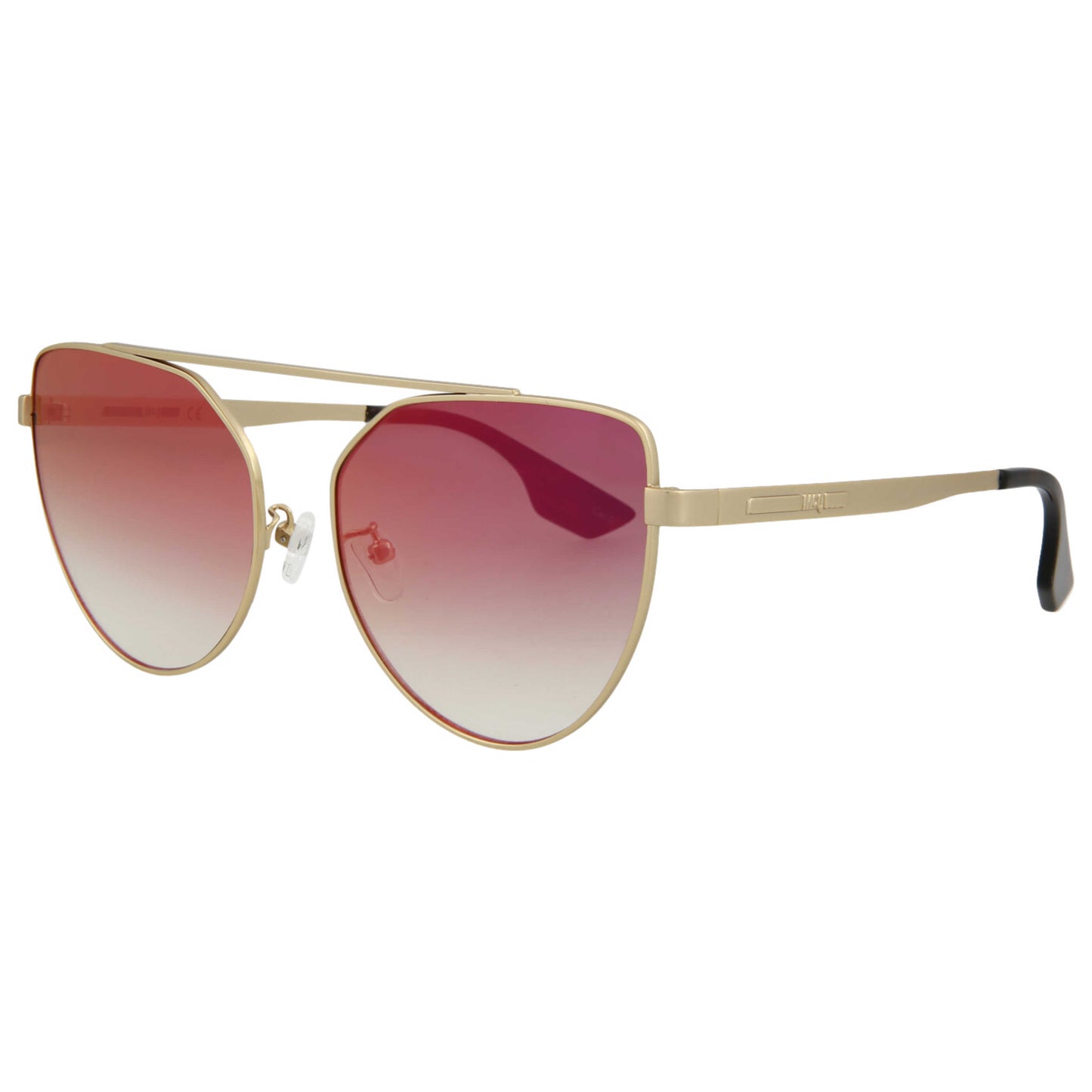 Front view of Alexander McQueen McQ Women's Sunglasses MQ0075S-30001295003