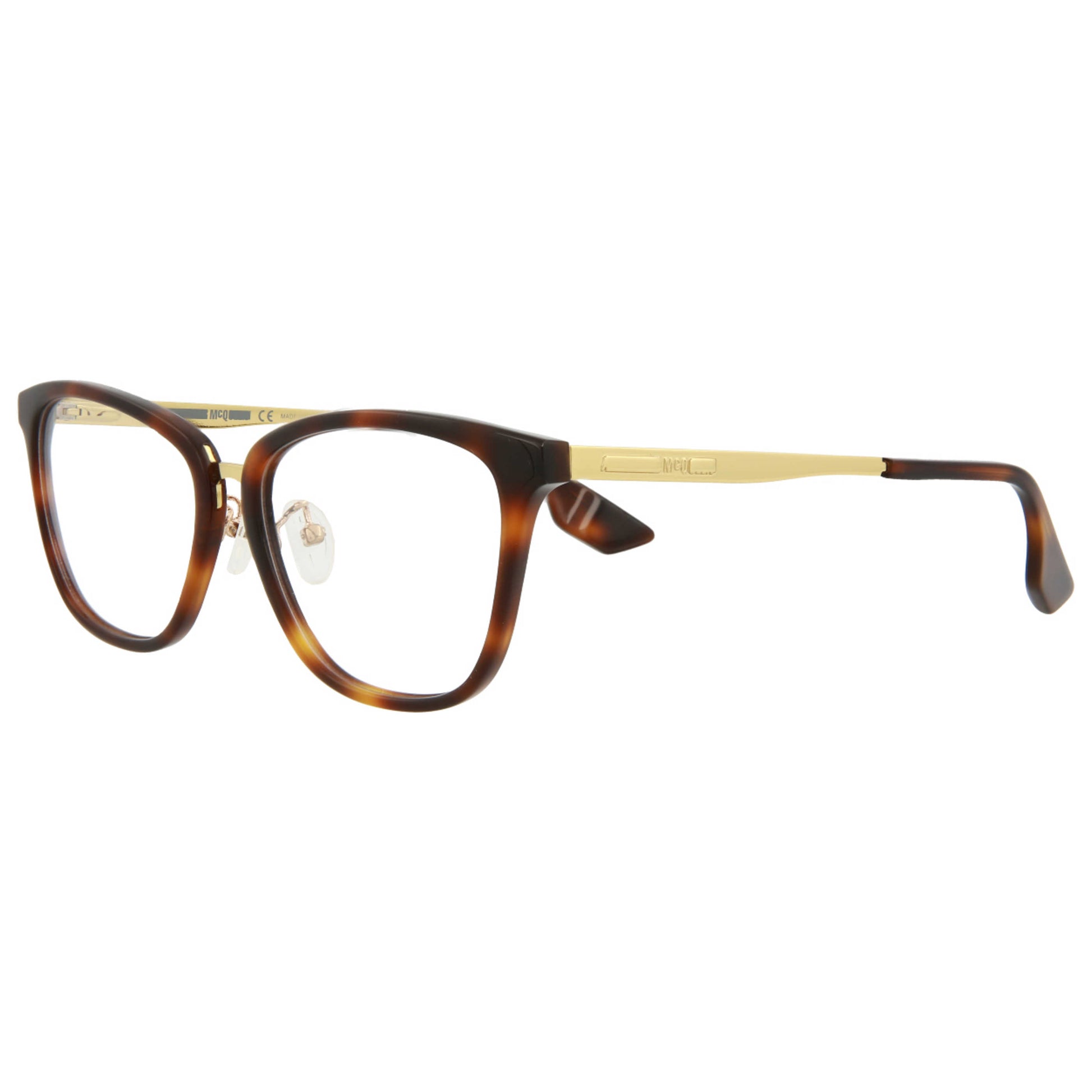 Front view of Alexander McQueen McQ Women's Opticals MQ0088OA-30001782-002