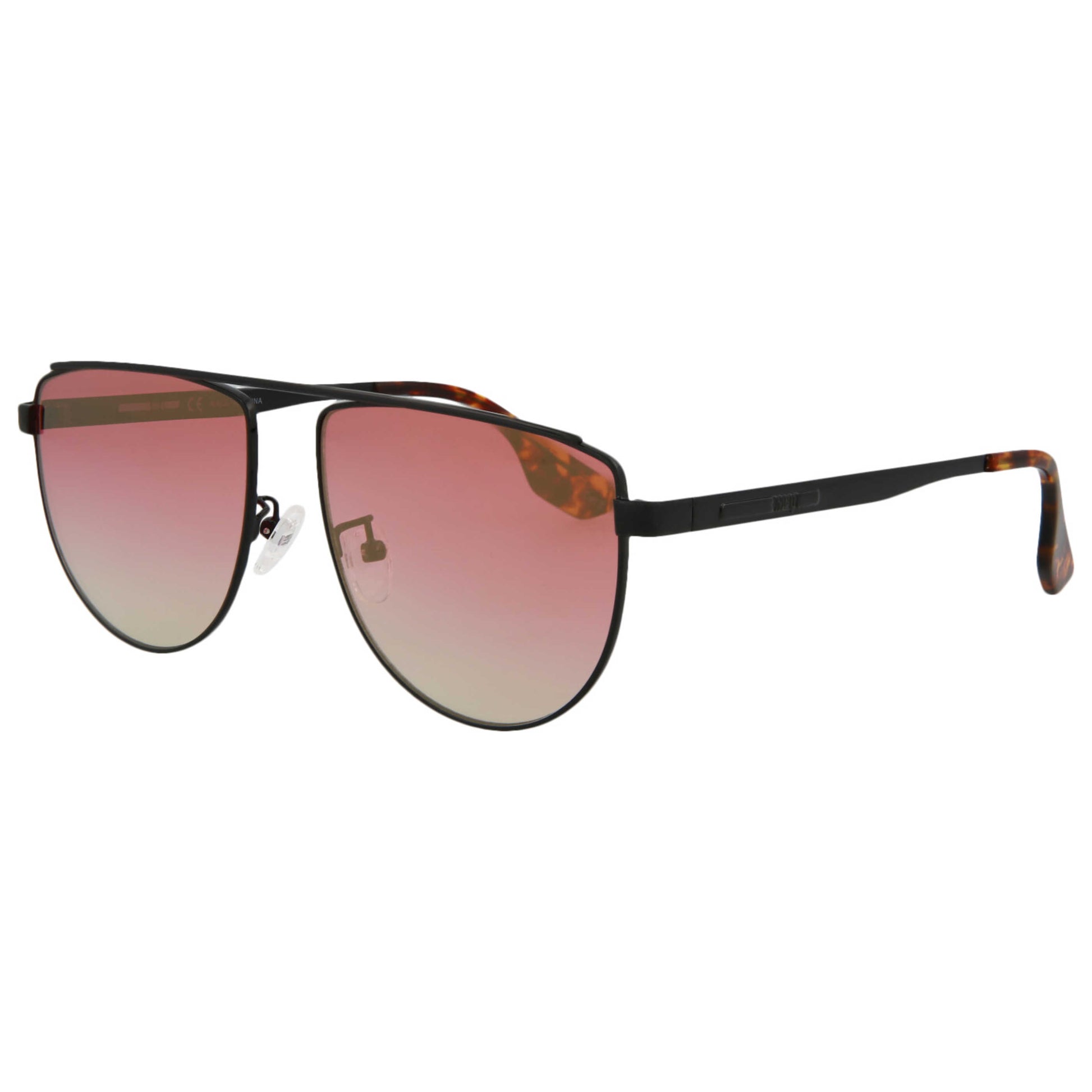 Front view of Alexander McQueen Core Women's Sunglasses MQ0093S-30001737-004