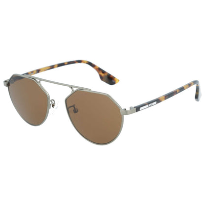 Front view of Alexander McQueen Core Unisex Sunglasses MQ0095S-30001739-005