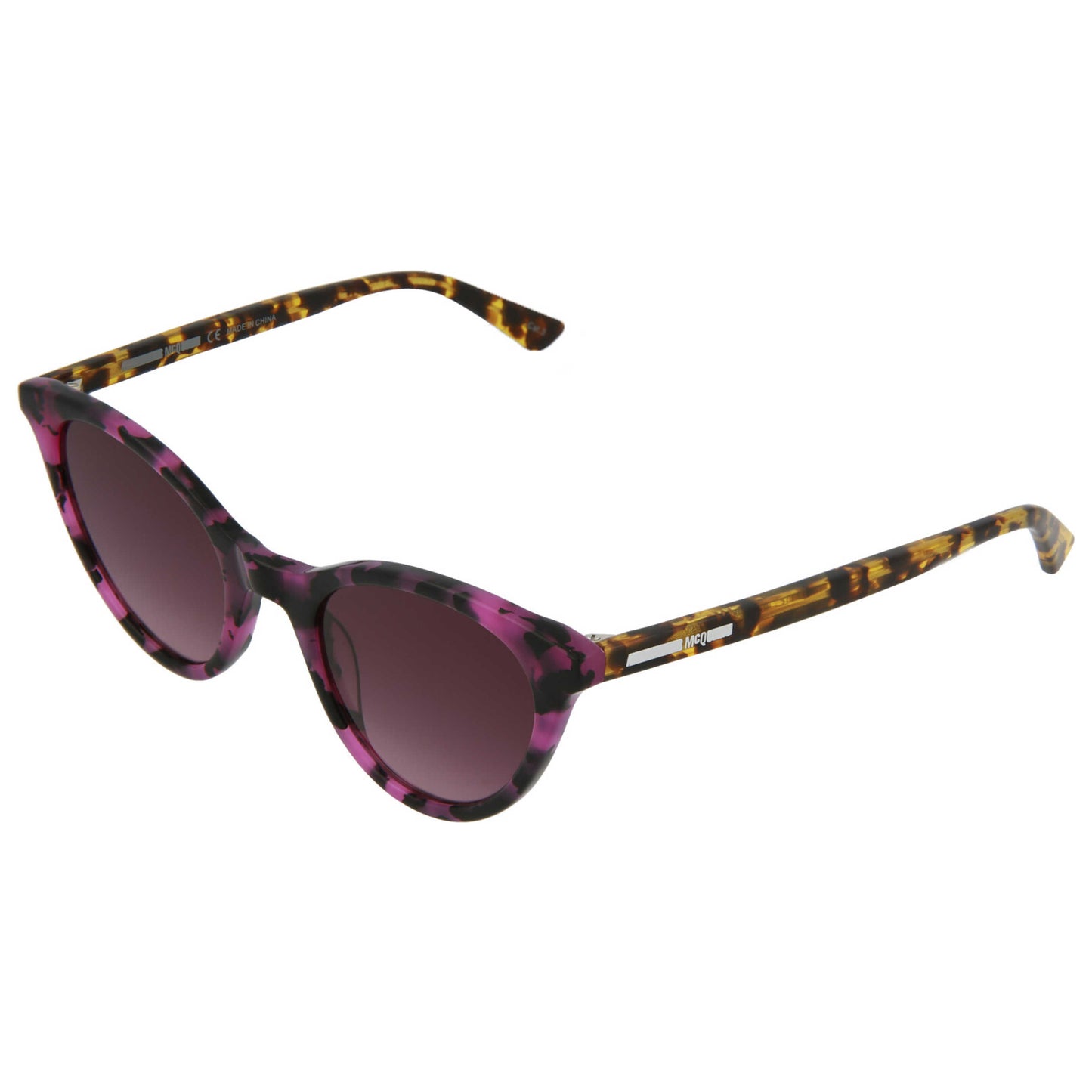 Front view of Alexander McQueen Core Women's Sunglasses MQ0122S-30002770-003