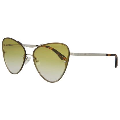 Front view of Alexander McQueen Core Women's Sunglasses MQ0137S-30002778-003