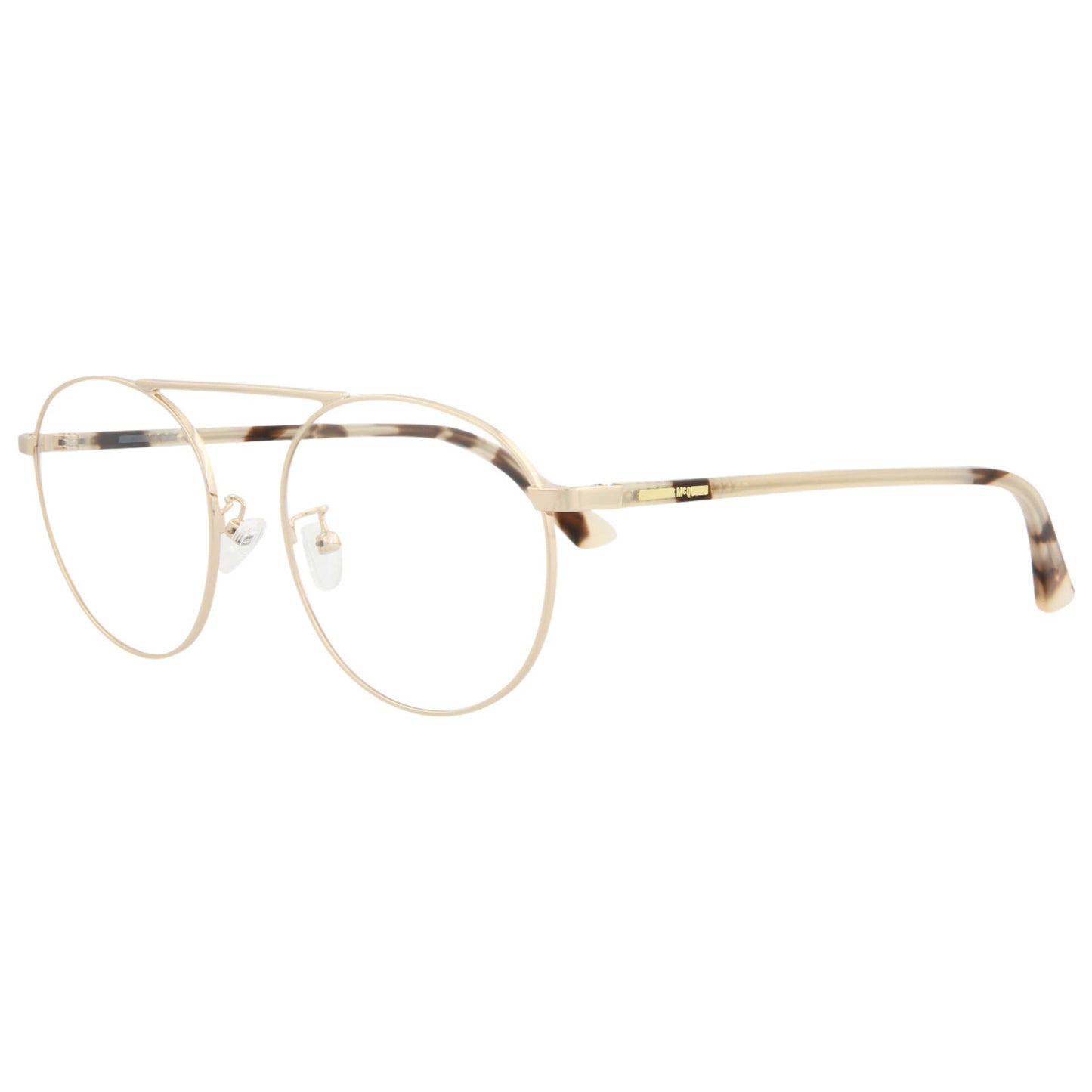 Front view of Alexander McQueen McQ Unisex Opticals MQ0150OA-30002809-003
