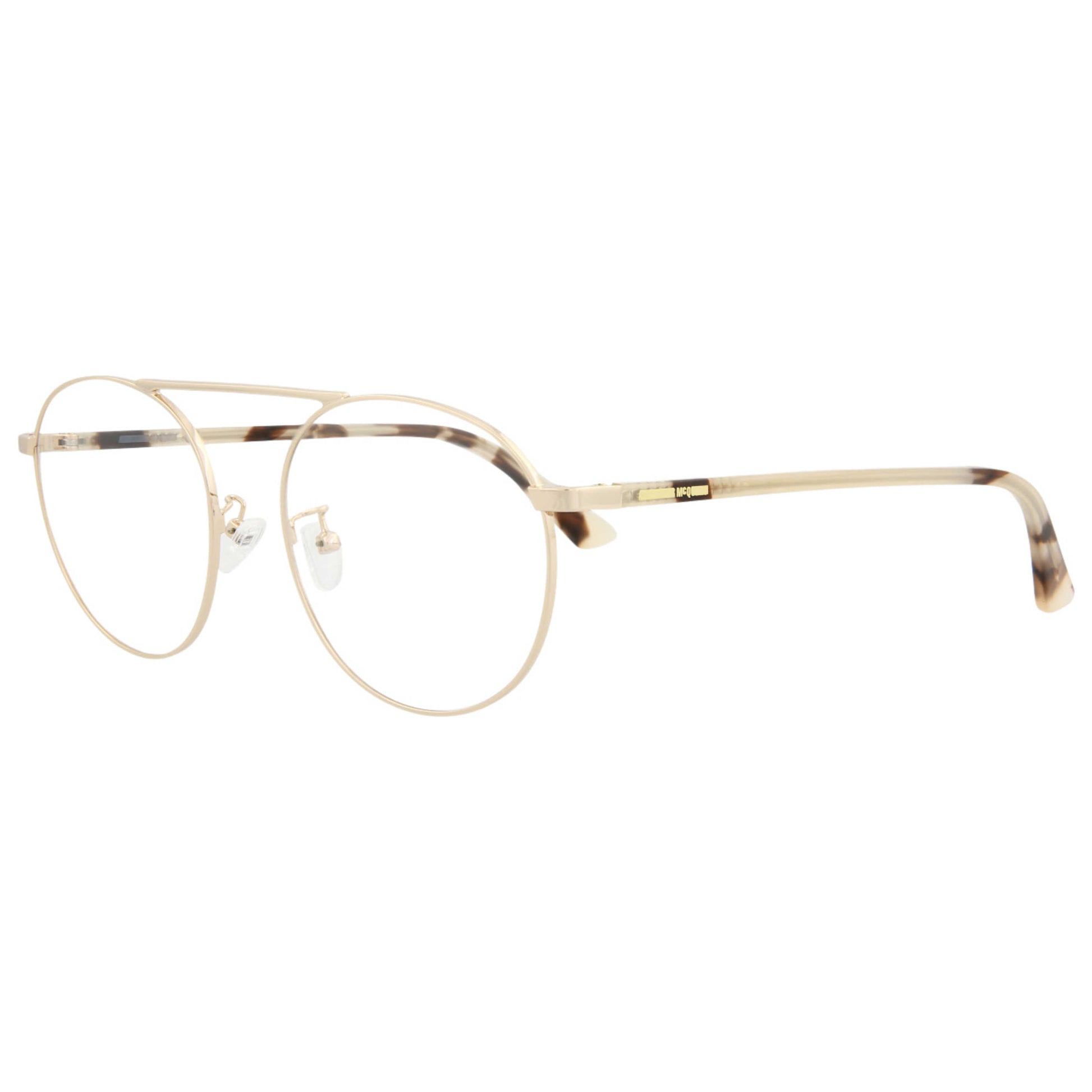 Front view of Alexander McQueen McQ Unisex Opticals MQ0150OA-30002809-003