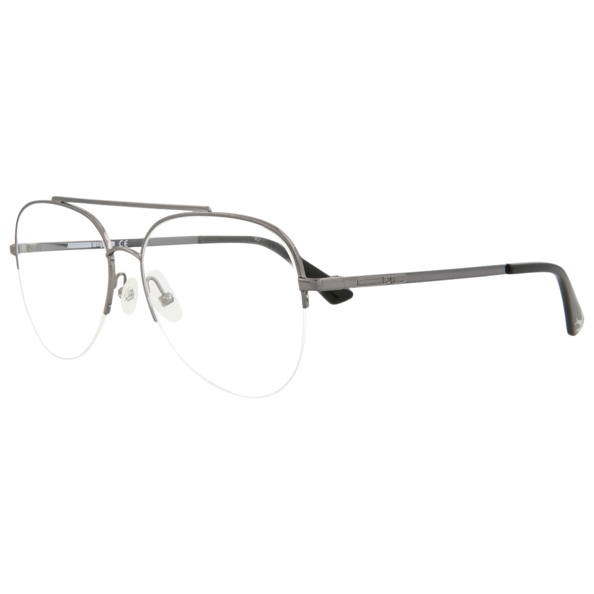 Front view of Alexander McQueen McQ Unisex Opticals MQ0166O-30006028-001