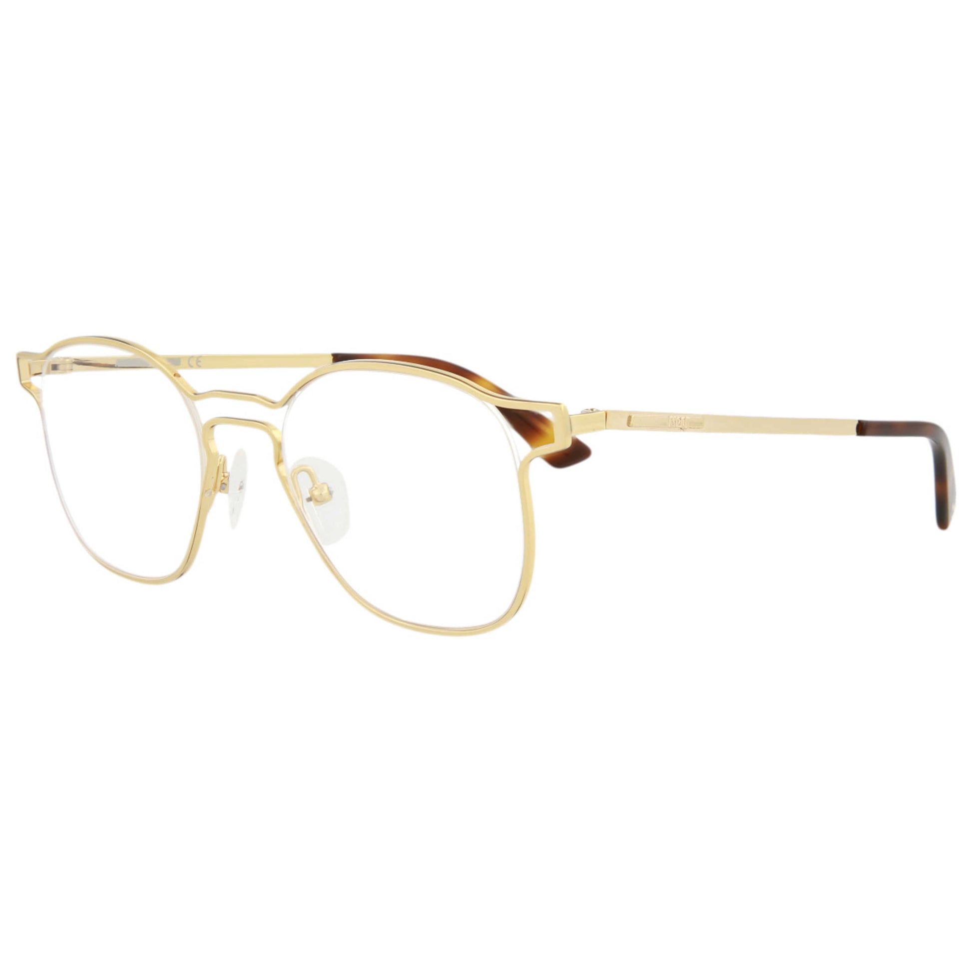 Front view of Alexander McQueen McQ Unisex Opticals MQ0198O-30007514-003