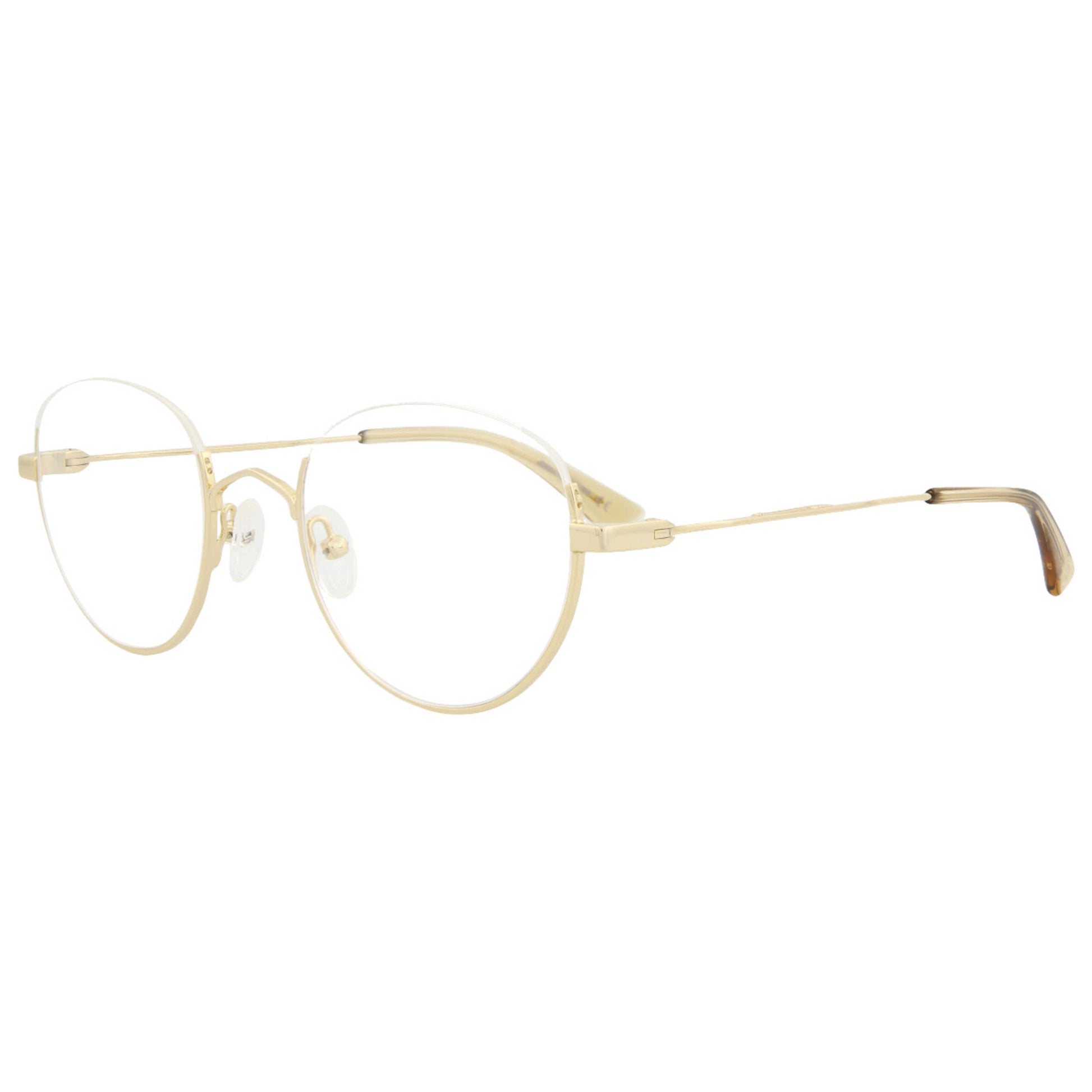 Front view of Alexander McQueen McQ Unisex Opticals MQ0205O-30007529-004