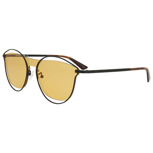 Front view of Alexander McQueen Core Unisex Sunglasses MQ0210SA-30007431-003