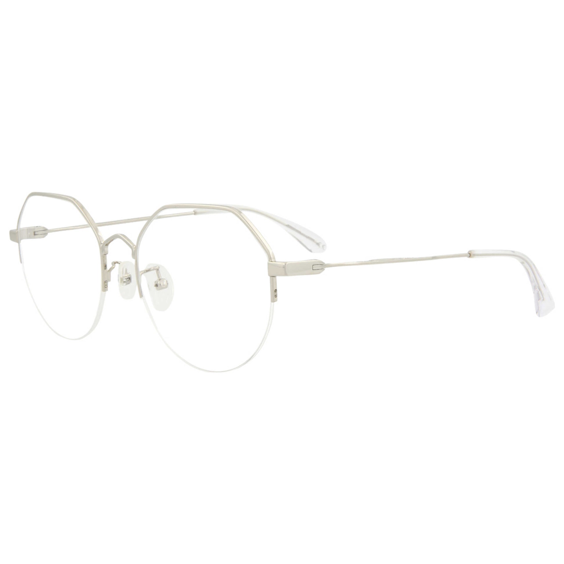 Front view of Alexander McQueen McQ Unisex Opticals MQ0216OA-30007538-003