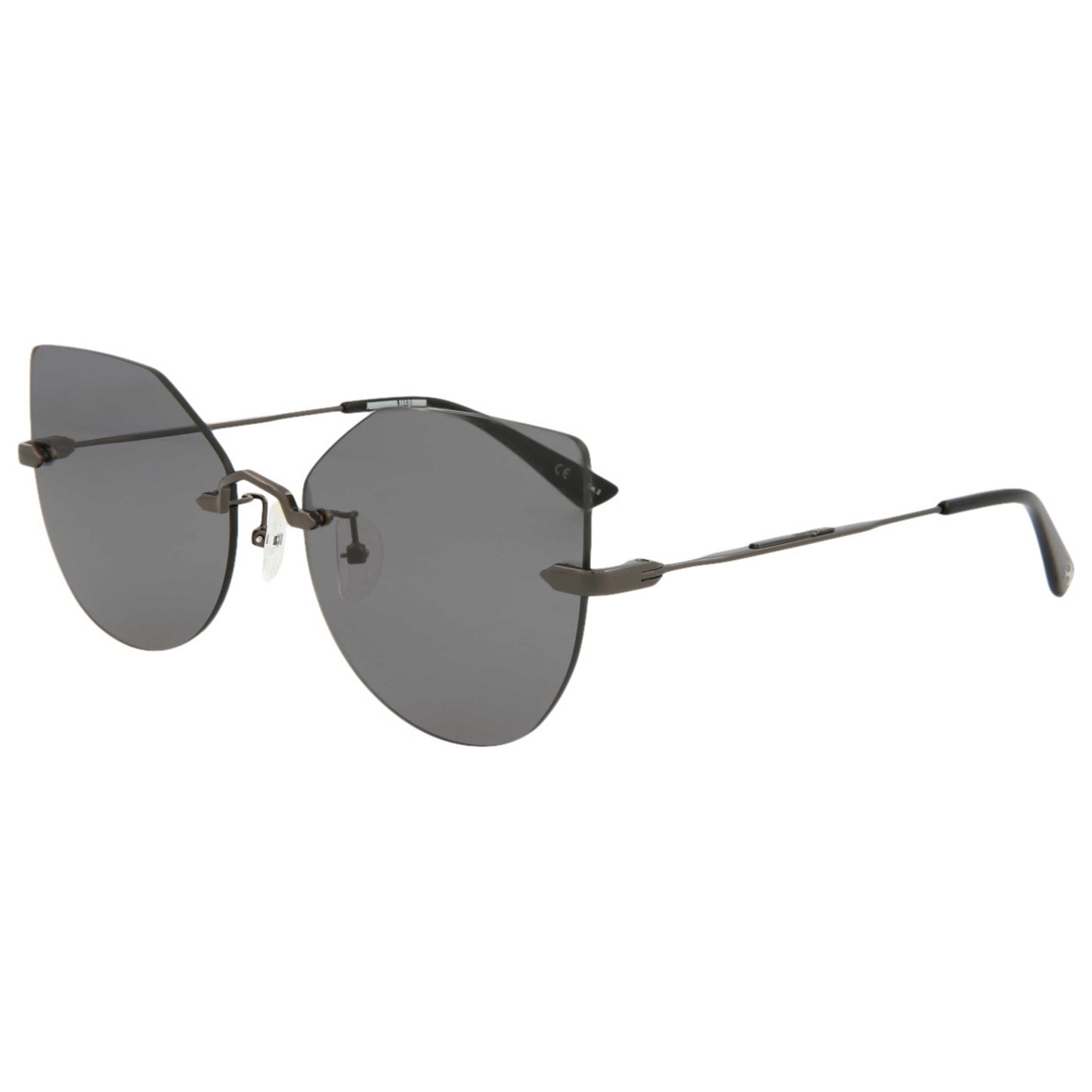 Front view of Alexander McQueen McQ Women's Sunglasses MQ0223SA-30007832-001