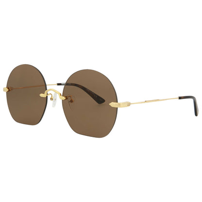 Front view of Alexander McQueen McQ Women's Sunglasses MQ0224SA-30007833-002