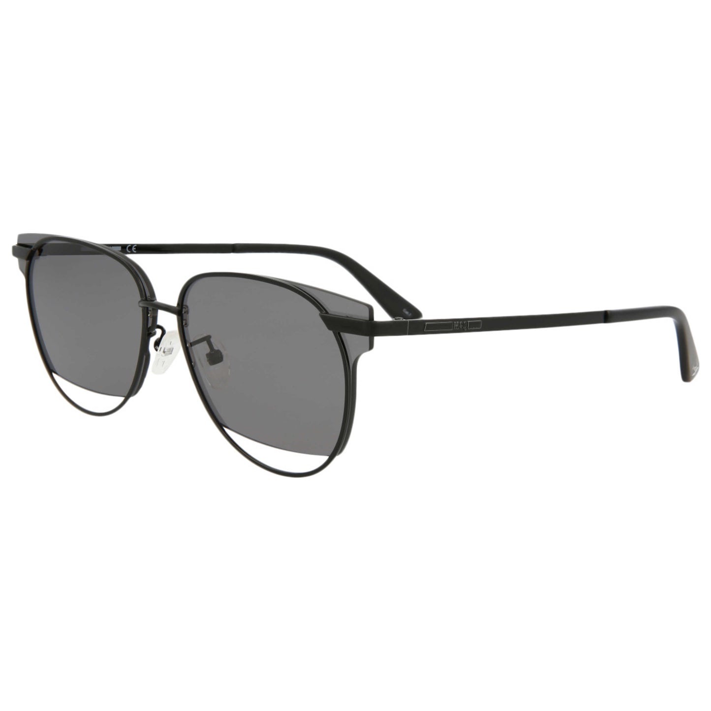 Front view of Alexander McQueen McQ Unisex Sunglasses MQ0233SA-30007839-001