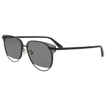 Front view of Alexander McQueen McQ Unisex Sunglasses MQ0233SA-30007839-001