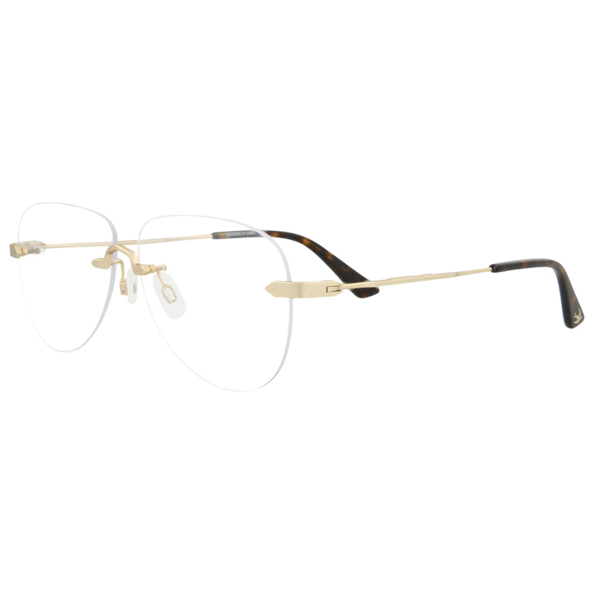 Front view of Alexander McQueen McQ Men's Opticals MQ0270O-30008445-002