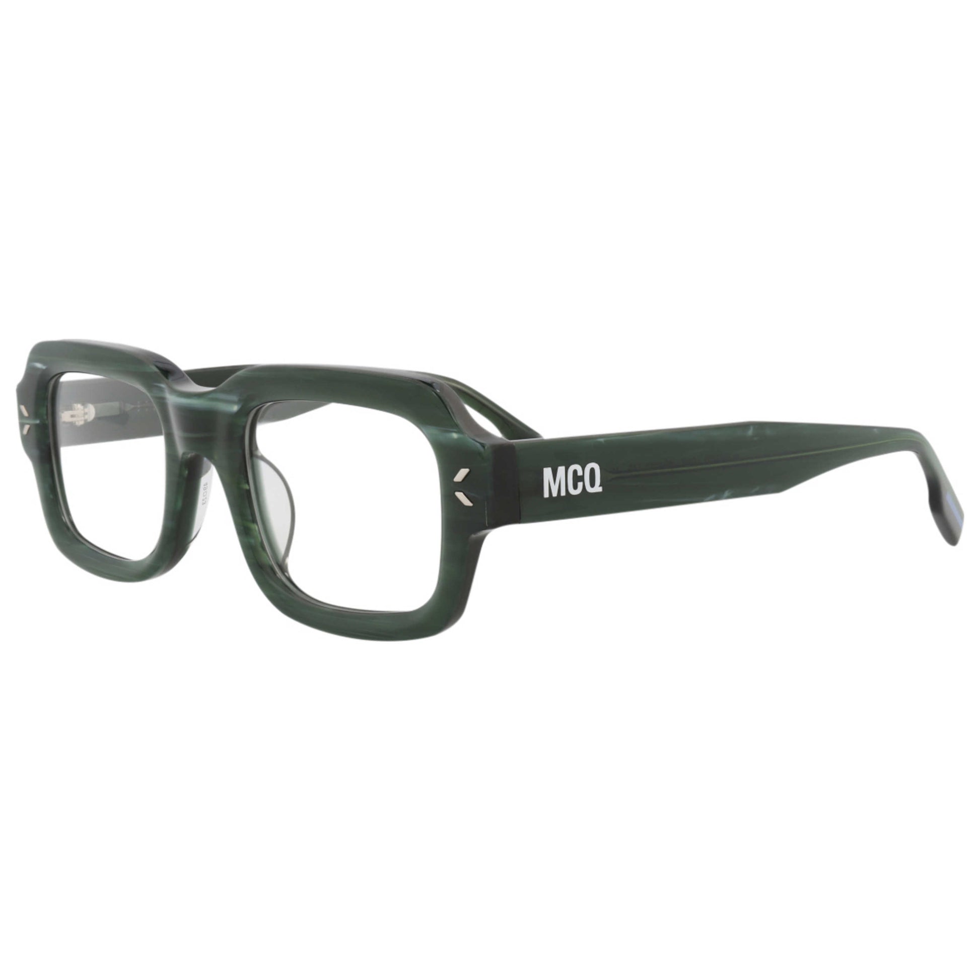 Front view of Alexander McQueen McQ Men's Opticals MQ0365O-30013602-003