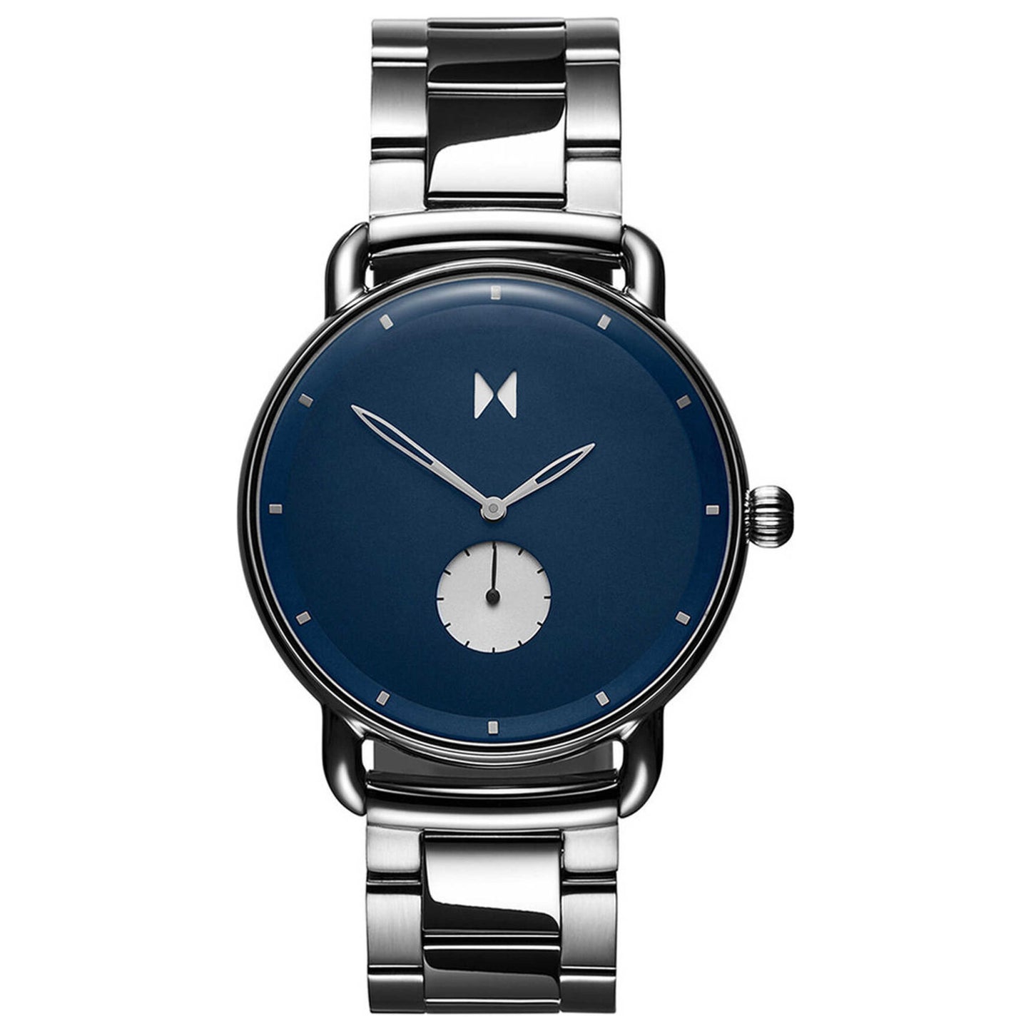 Front view of MVMT Revolver Men's Quartz Watch MR01-BLUS