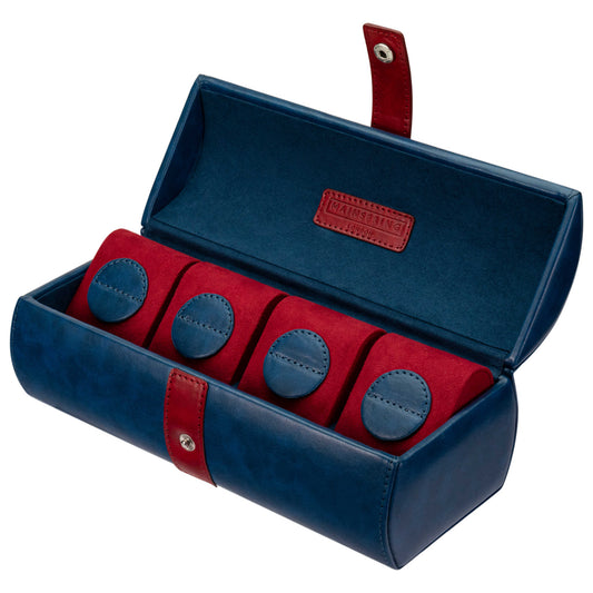 Front view of Mainspring Raceday Unisex Watch Box MS-101-WR1-01