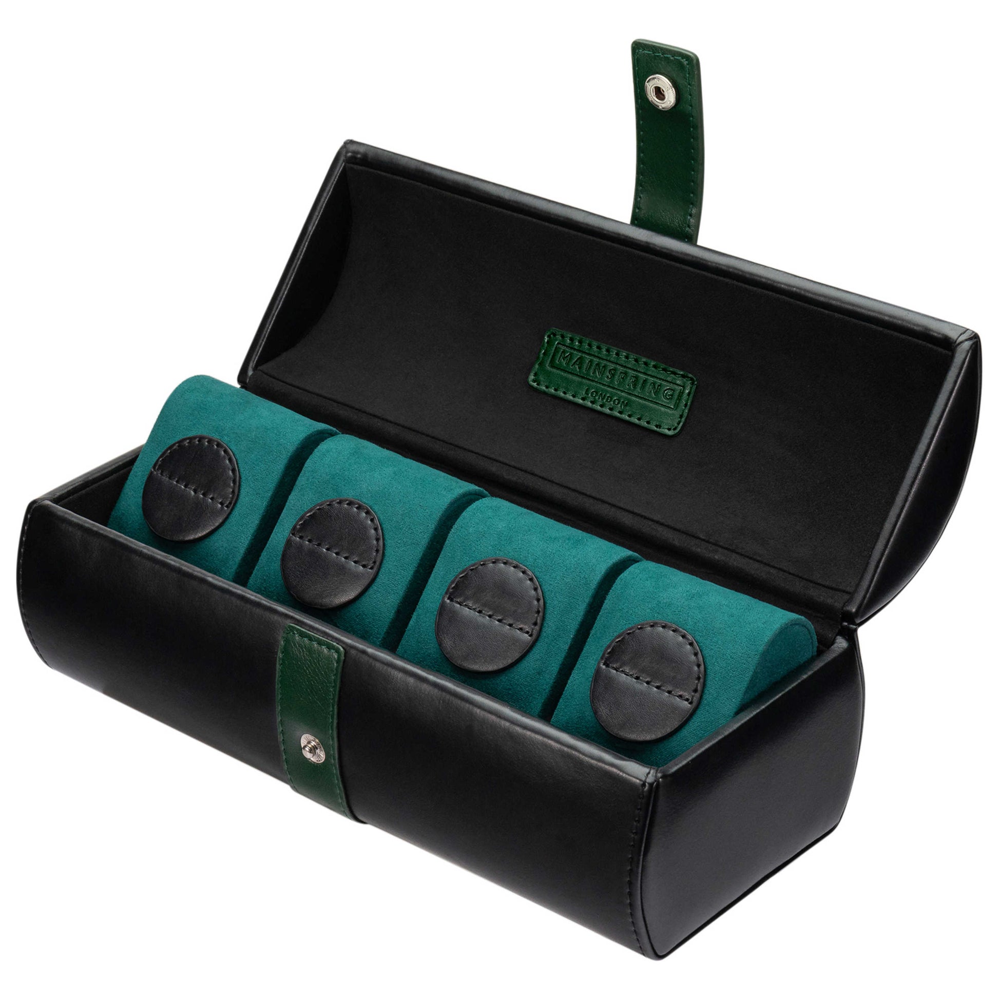 Front view of Mainspring Raceday Unisex Watch Box MS-101-WR1-02