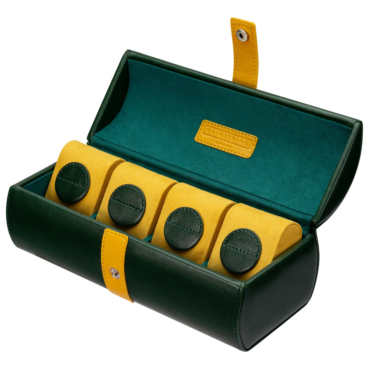 Front view of Mainspring Raceday Unisex Watch Box MS-101-WR1-03