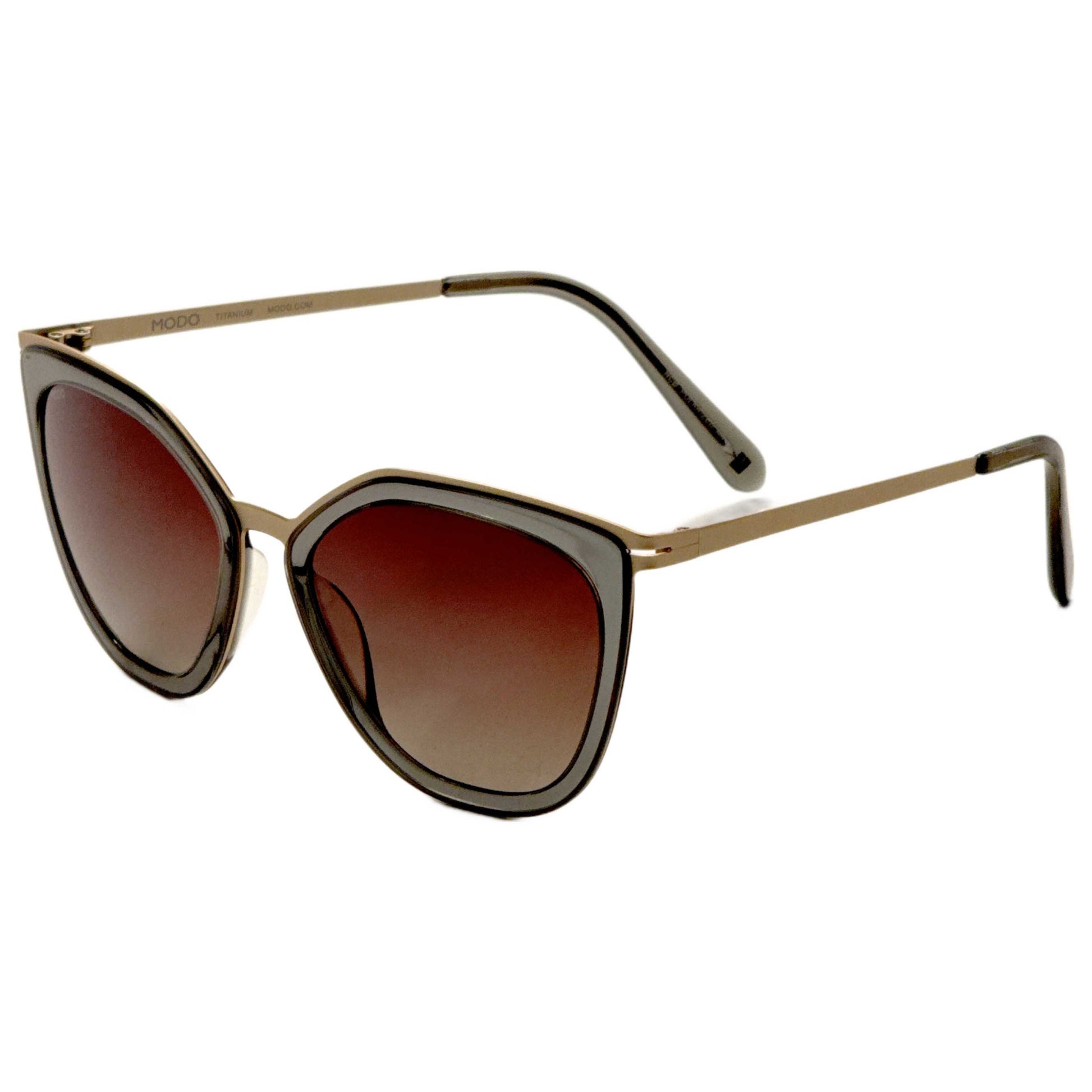 Front view of Modo Women's Sunglasses MS463SFRST054